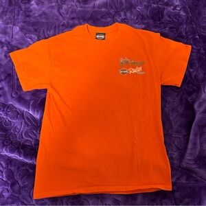 Harley Davidson Roatan Honduras orange graphic tee size Medium
